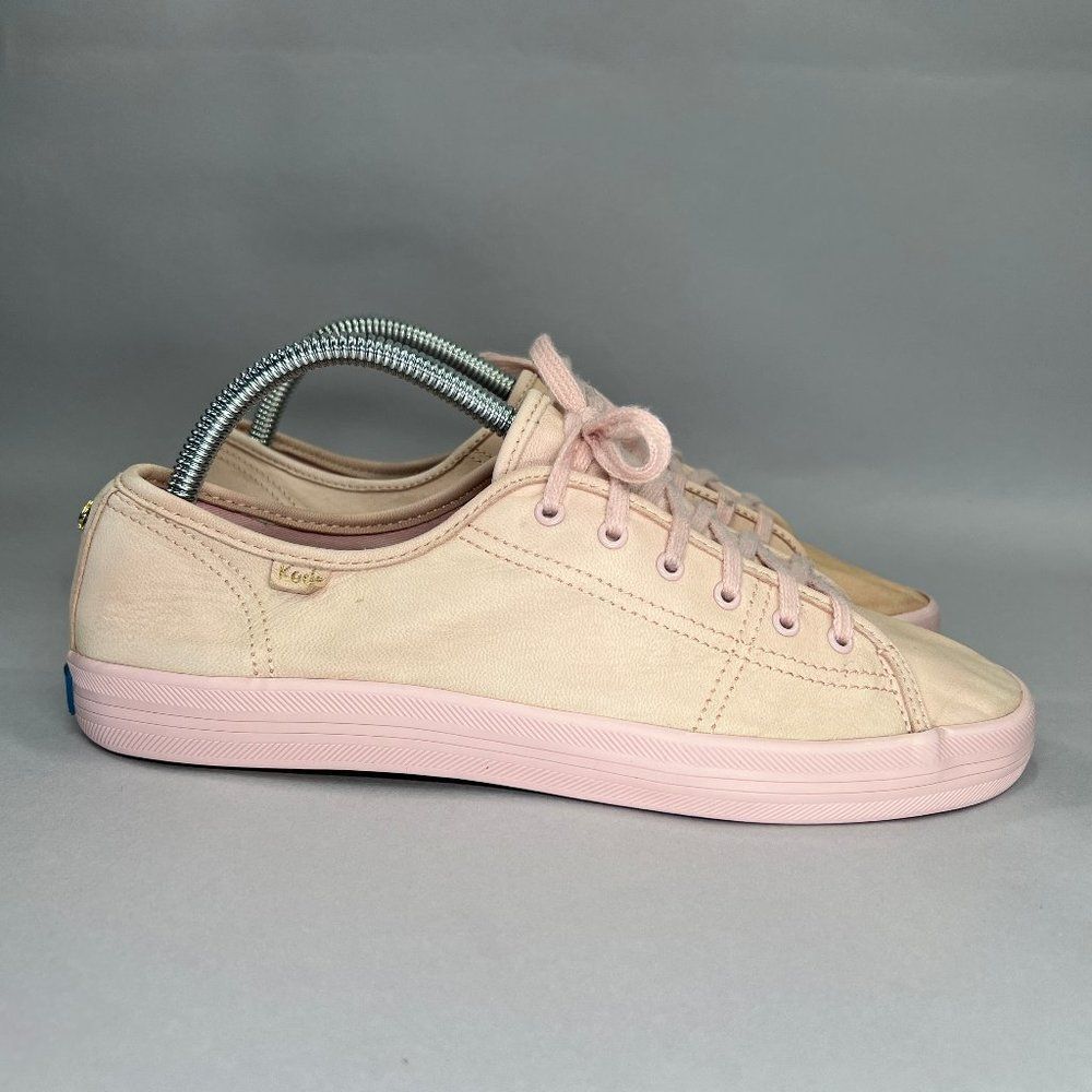 Keds Kate Spade Women's Size‎ 9 Pink Leather Sneakers